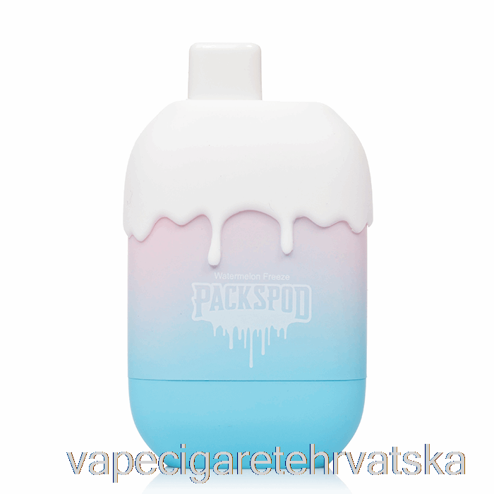 Vape Cigarete Packwood Packspod 5000 Jednokratni Miami Haze (zamrzavanje Lubenice)